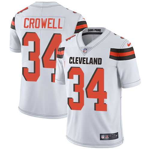 Nike Cleveland Browns #34 Isaiah Crowell White NFL Vapor Untouchable Limited Jersey,We sell and wholesale Nike Cleveland Browns #34 Isaiah Crowell White NFL Vapor Untouchable Limited Jersey on line form chian!